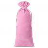 Veloursposer 11 x 20 cm- lyserød Pink tasker
