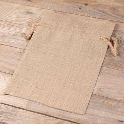 Naturlig linned taske 30 x 40 cm Linen Poser