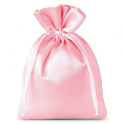Satinposer 8 x 10 cm - lyserød Pink tasker