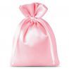 Satinposer 10 x 13 cm - lyserød Pink tasker
