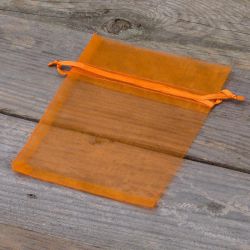 Organzaposer 10 x 13 cm - orange Påskeposer