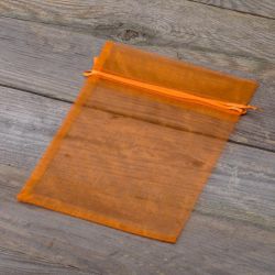 Organzaposer 15 x 20 cm - orange Mellemstore poser