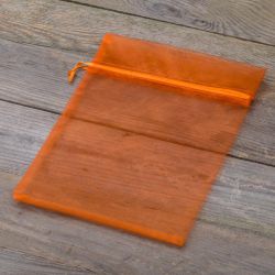 Organzaposer 18 x 24 cm - orange Påske