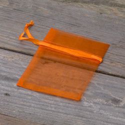 Organzaposer 7 x 9 cm (SDB) - orange Halloween