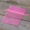 Organzaposer 9 x 12 cm - lyserød Poser til særlige lejligheder