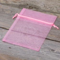 Organzaposer 11 x 14 cm - pink Baby Shower