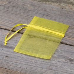 Organzaposer 7 x 9 cm (SDB) - gule Lavendel og tørret duft
