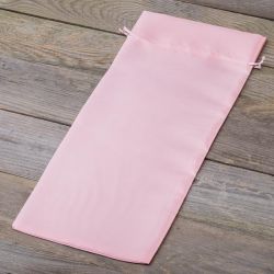 Satinpose 16 x 37 cm - lyserød Pink tasker