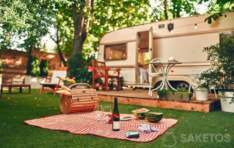 Campingarrangører kan også bruges under en picnic