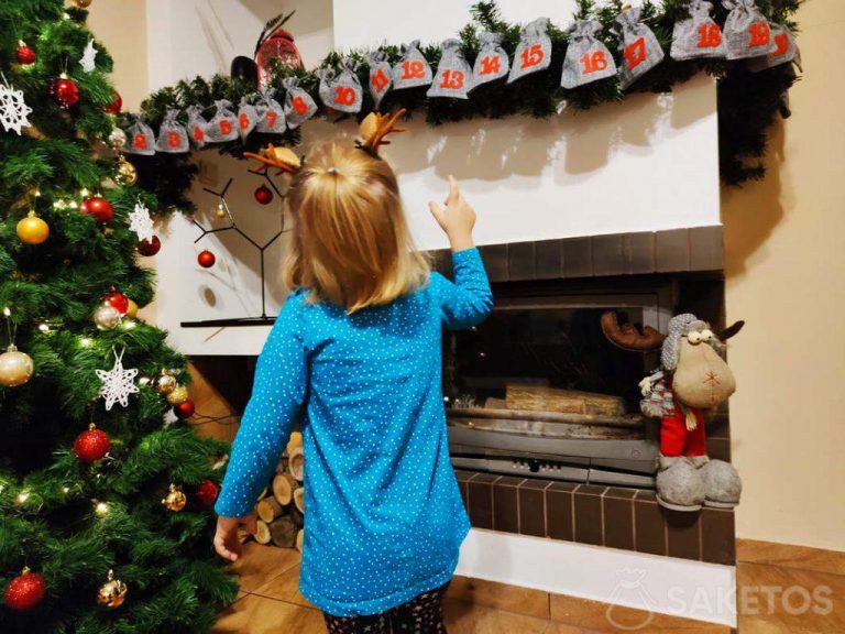 Dit barn vil helt sikkert elske deres jute-taske-adventskalender!