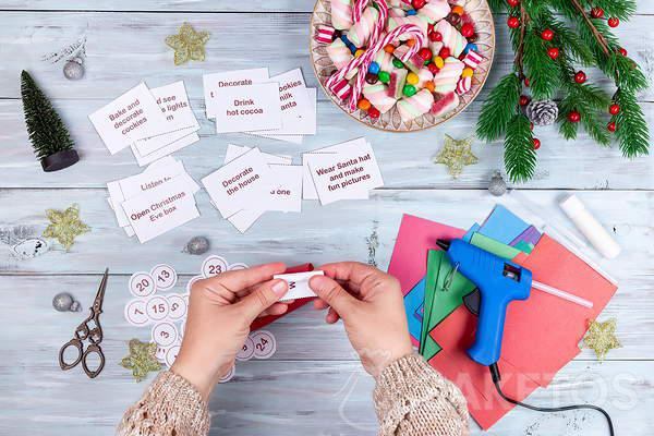 adventskalender hvad er der indeni? Vi foreslår opgaver! Inspiration til advent