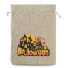 Halloweenpose (nr. 1) jute, 30 x 40 cm - natur Jutesække