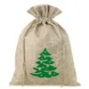 Jutesæk 26 x 35 cm - Jul - Juletræ Juleposer