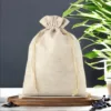 Jutesæk 30 x 40 cm - naturlig lys Jutesække