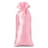 Satinpose 16 x 37 cm - lyserød Mellemstore poser 16x37 cm