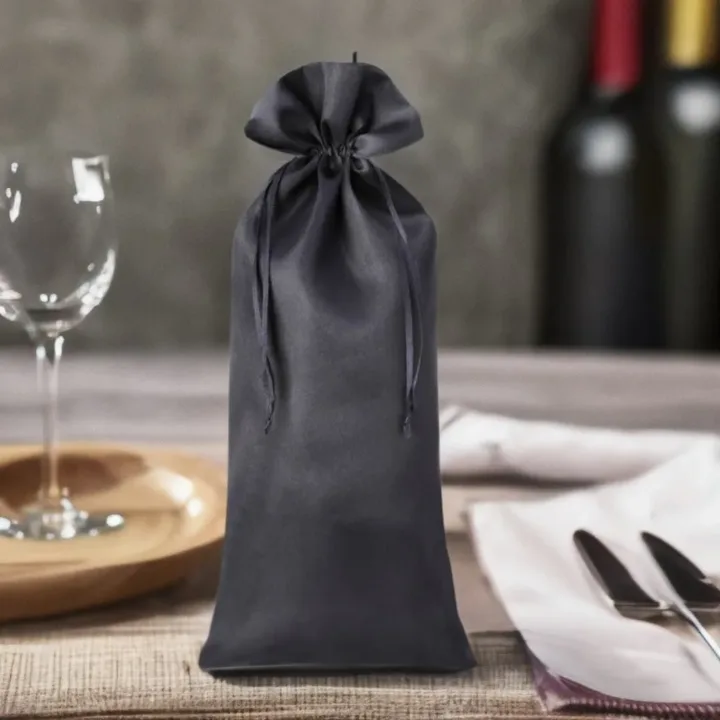 Satinpose 16 x 37 cm - sort Indretning