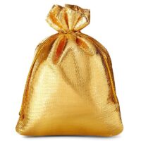 Metallisk glans poser 10 x 13 cm - guld Metallic Poser