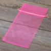 Organzaposer 13 x 27 cm - pink For børn