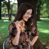 Satinposer 10 x 13 cm - guld Små poser 10x13 cm