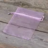 Organzaposer 10 x 13 cm - lyslilla Små poser 10x13 cm