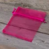 Organzaposer 11 x 14 cm - fuchsia For børn