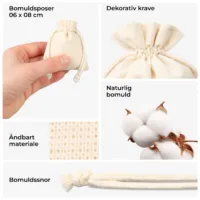 Hvilken lavendelpose skal du vælge til tørrede blomster? Vi sammenligner tomme lavendelposer fra Saketos 79