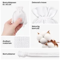 Hvilken lavendelpose skal du vælge til tørrede blomster? Vi sammenligner tomme lavendelposer fra Saketos 74