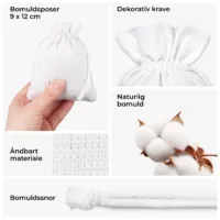 Hvilken lavendelpose skal du vælge til tørrede blomster? Vi sammenligner tomme lavendelposer fra Saketos 76