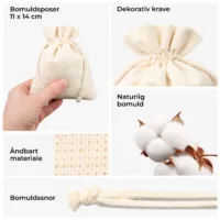 Hvilken lavendelpose skal du vælge til tørrede blomster? Vi sammenligner tomme lavendelposer fra Saketos 77