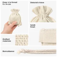 Hvilken lavendelpose skal du vælge til tørrede blomster? Vi sammenligner tomme lavendelposer fra Saketos 90