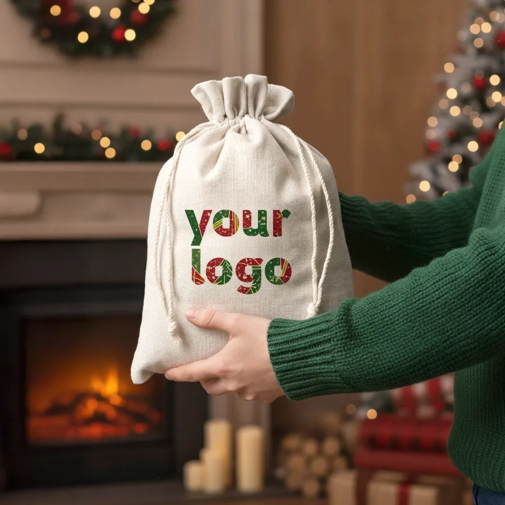 Julegaveposer - unikke stofposer til dine gaver 112
