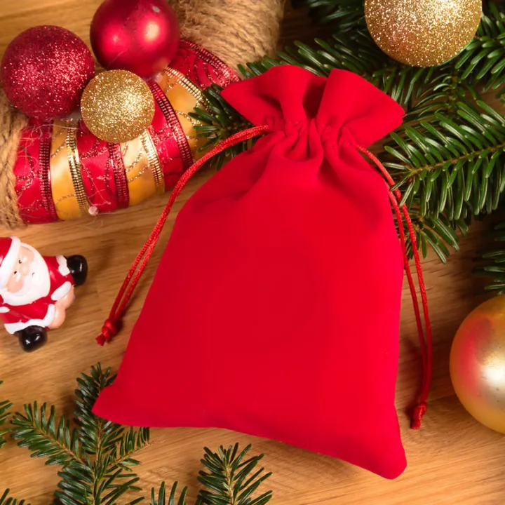 Julegaveposer - unikke stofposer til dine gaver 111 Juleposer uden tryk